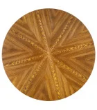 ROUND TABLE CARMELO, TOP - WALNUT, LEGS - BLACK order